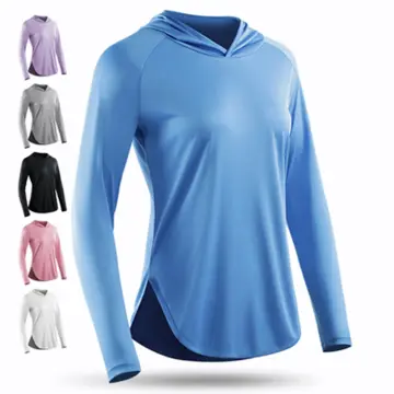 Women Long Sleeve Running Shirts Sexy Exposed Navel Yoga T-shirts