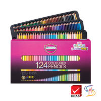 Master Art มาสเตอร์อาร์ต สีไม้ ดินสอสี 124 สี รุ่นใหม่