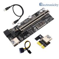 การ์ด PCI-E Riser 60ยูเอสบีซม. 3.0 PCI Express 16X To 1X Extender Adapter