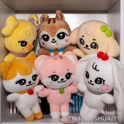 ✱㍿ SHUAIYI K-Pop IVE Boneca Travesseiro Kawaii Dos Desenhos Animados Jang ko Young Brinquedos Recheados Bonitos Decoração para Casa Presentes