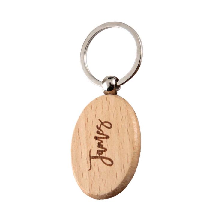 พวงกุญแจไม้ของขวัญวันครูพวงกุญแจรูปหัวใจไม้ส่วนตัวสำหรับจี้ห้อยกระเป๋าพวงกุญแจรถ