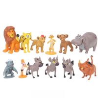DASFDSGFV ตุ๊กตาอะนิเมะ Kids Toys PVC Kion Simba ตุ๊กตาหุ่นของเล่นโมเดลการ์ตูนตุ๊กตาตกแต่ง Lion King ตุ๊กตาขยับแขนขาได้ Lion King