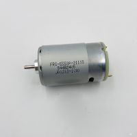 มอเตอร์ไฟกระแสตรง Rs-555แรงบิดขนาดใหญ่ Dc 6V 12V 24V 4700Rpm สำหรับเด็ก Rc รถยนต์เรือของเล่นปั๊มลม Diy