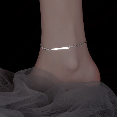 925เงินสเตอร์ลิงใหม่สไตล์โซ่สร้อยข้อเท้า simlple ออกแบบสำหรับผู้หญิงแฟชั่นเครื่องประดับ Fine งานแต่งงาน Gift