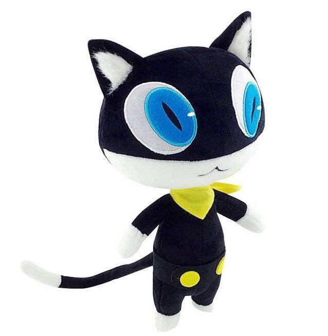 Morgana Plush Persona Toys Figures Blact Cat Dolls Plushie Stuffed ...