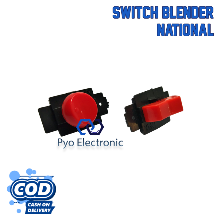 BLENDER SWITCH NATIONAL MODEL BULAT DAN PERSEGI SWITCH ON OFF SAKLAR ...