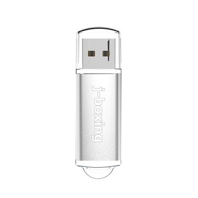 【CW】 J-boxing Silver 16GB USB Flash Pen Drive Rectangle Memory Flash Stick Pendrive Thumb Storage for Computer Laptop Mac Tablet Gift