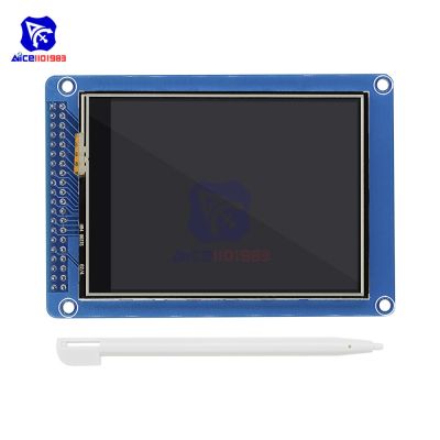 【☑Fast Delivery☑】 baoqingli0370336 โมดูลแสดงผล Lcd Tft 3.2นิ้ว240x32 0หน้าจอสัมผัสพร้อมปากกาสไตลัสไดร์เวอร์ Ili9341สำหรับ Arduino ราสเบอร์รี่ Pi