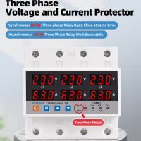 3เฟส SYN ASYNC ซิงโครนัสโวลต์มิเตอร์แบบอะซิงโครนัสปรับได้เหนือแรงดันไฟฟ้าป้องกันจำกัดกระแสรีเลย์
