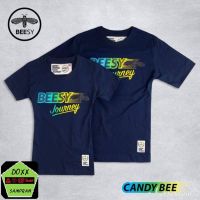 Beesy เสื้อคอกลมชาย หญิง    รุ่น Candy bee สีกรม