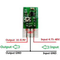 1A 5W มินิ DC-DC โมดูลตัวแปลงขาลง4.75-40V ถึง12V 5V 3.3V แผงวงจรจ่ายไฟแบบ Buck แทนที่ LM2596 AMS1117 7812 7805