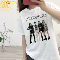 BIL Fashion Blackpink Lisa Rose Jisoo Jennie summer top women harajuku tumblr couple clothes grunge tshirt t-shirt aest_05