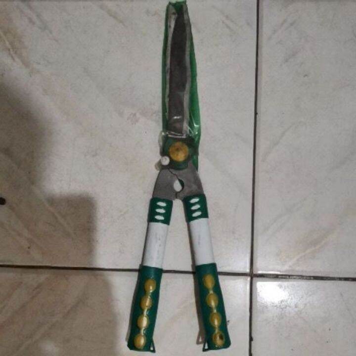 New0gTbP6Nr HEAVY DUTY GRASS SCISSOR Big Gardening plastic Handle Grass