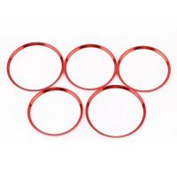 5PCS Car Air Condition Air Vent Outlet Ring Trim Decoration for Mercedes Benz AMG A B Class CLA GLA