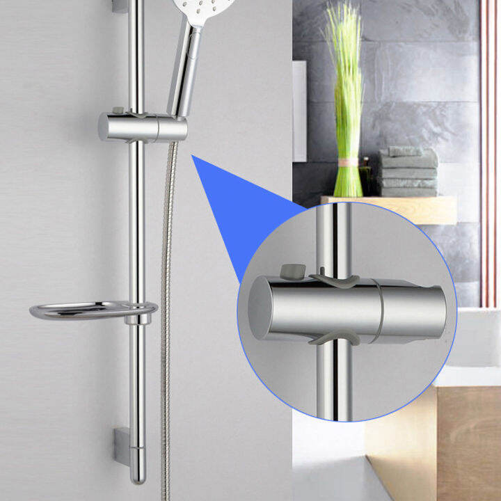 Adjustable Height Shower Head Holder For Slide Bar Rail Head Bracket
