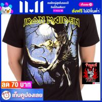 เสื้อวง IRON MAIDEN เสื้อวินเทจ ผ้าร้อยแท้ ไอเอิร์นเมเดน ไซส์ยุโรป RCM387