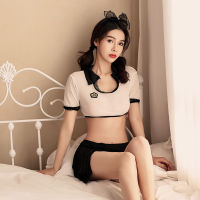 2023 Hot College Style Sexy Underwear Set Role-Playing Pure Japanese And Korean School Uniform Uniform Temptation Student Clothing Wholesale Factory