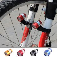 Bicycle Head Light 6 LED Mountain MTB Bike Front Fork Handlebar Lantern Cycling Safety Warning Alloy Night Lamp Flashlight