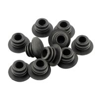 10Pcs 22mm Bike Handlebar Bar End Plugs End Caps Mountain Bike Rubber Grips For Road Grip Mountain BMX MTB Grips (Black) Handlebars