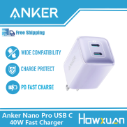 Anker USB C Charger 40W, 521 Charger, PIQ 3.0 Durable Compact Fast Charger