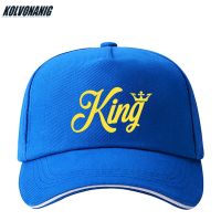 Hot Sale KING QUEEN Letter Printed Baseball Cap Lovers Adjustable Snapback Sun Caps Hip Hop Women Men Outdoors Baseball Caps