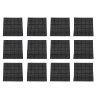 12 Piece Sound Proof Foam Panels 1.2X20X20Inch for Recording Studio, Game Room, Bedroom