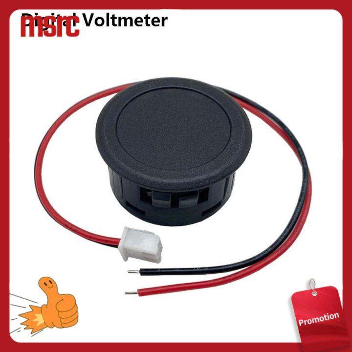 MSRC 2pcs High Quality Round True RMS DC 4100V LED Display Digital Two