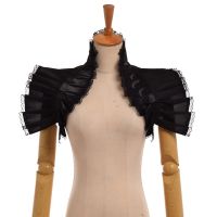 【LZ】○☈❁  Victorian Cosplay Shrug Xaile Bolero Collar Steampunk pirata Mardi Gras Costume Acessórios