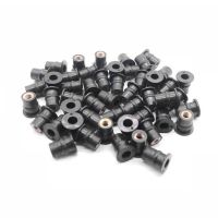 10/20/50/100 Pcs M5 Rubber WellNut 5mm Metric Motorcycle Windscreen Well Nut Wellnuts Brass NUTS For Windscreens Fairings Cowl Nails  Screws Fasteners