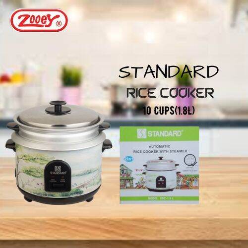 Standard Rice Cooker 10 cups(1.8L) Lazada PH