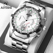 Aiyishi Đồng hồ nam mới đồng hồ kiểu xưa cho nam làm theo yêu cầu chống