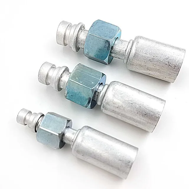 (15Pcs)Auto Air Conditioning Pipe Fittings For 3/8 1/2 5/8 R134a Inter With R134a ThinWalled