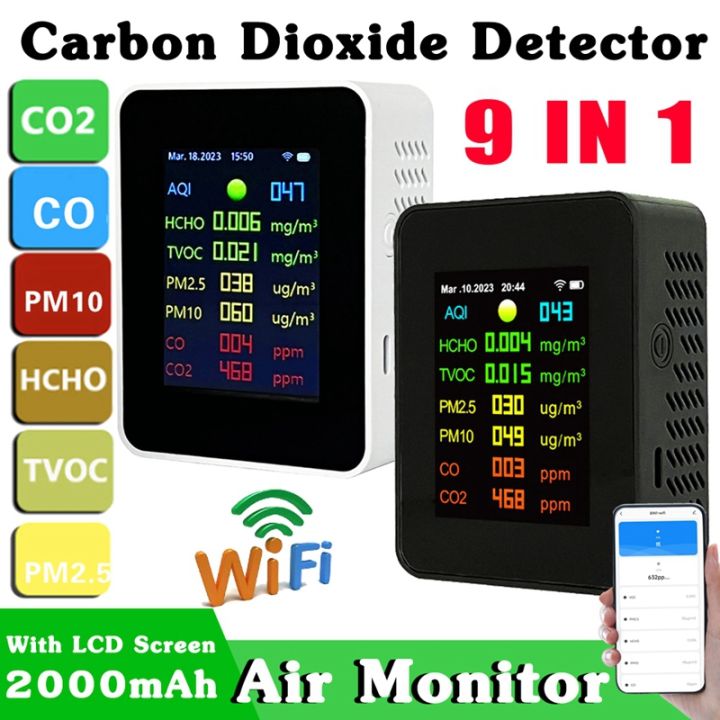 9-in-1-digital-temperature-humidity-tester-pm2-5-pm10-hcho-tvoc-co-co2-meter-wifi-lcd