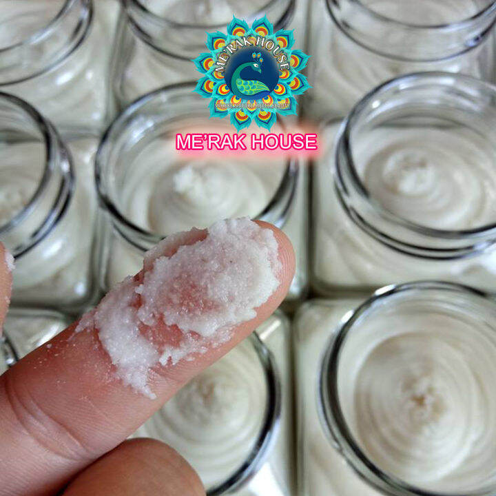 merak-house-สครับ-เกลือภูเขาขัดผิว-สูตรน้ำนมข้าว-220-กรัม-merak-house-body-salt-scrub-rice-milk-220-gr-สครับขัดผิว-สครับเกลือ-สินค้าโอทอป