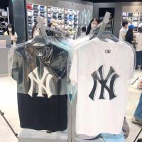 ✉ เสื้อยืด แขนสั้น พิมพ์ลาย NY มาตรฐาน สําหรับคู่รัก