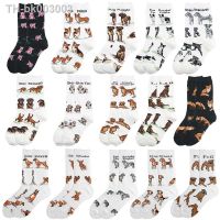 ∏♀□ New Funny Dog Letter Socks Border Collie Schnauzer Lab Scottie Beagle Boxer Pug Bulldog Sheltie Golden Series Cotton Socks