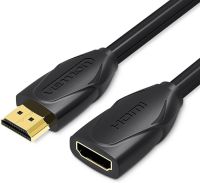 สายต่อ HDMI M-FI Extension 4K 3D สายยางสีดำ 5 M (VAA-BO6-B500) Vention (ออกใบกำกับภาษีได้)