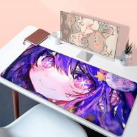 Hoshino Ai Mousepad เกมพีซี Oshi No Ko Mausepad Table Pad เครื่องเกมคีย์บอร์ด อุปกรณ์คอมพิวเตอร์ แผ่นกันลื่น Mousepad Mats Mausepad