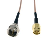 RG316 F MALE to SMA male 50 Ohm RF Coax Extension Cable Pigtail Coaxial