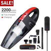 ๑❍ AUDEW 4500PA 120W Cordless Mini Car Vacuum Cleaner US/UK/EU Plug Portable Household Dual-use Rechargeable Wet Dry Vacuum Cleaner