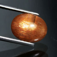 3.2 ct ซันสโตน (Sun Stone) ทรงไข่หลังเบี้ย