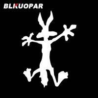 Blkuopar สเก็ตบอร์ดติดกระจกหน้าสติกเกอร์รถกันน้ำได้สติ๊กเกอร์รถเครื่องประดับกราฟิกตลก