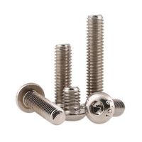 M8 Hex Socket Screw 10.9 Grade Half Round head Screws Mushroom head Machine Bolt Nickel plated 12-50mm Length Nails Screws  Fasteners