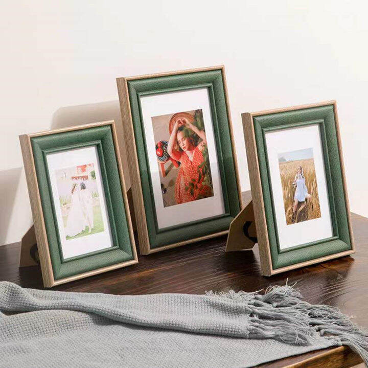 Nordic European Style Wooden Photo Frame 3R/5R/6R/8R Non Breakable