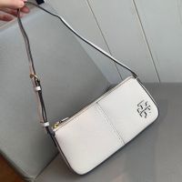 2023 new mcgr triangle armpit bag TB tory burchˉleather ladies small bag single Tb shoulder bag hand-held ready stock