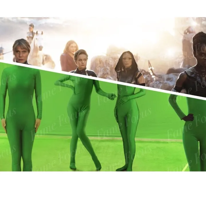 Background Width 2.5m Youtuber Backdrop zoom Green Screen Lazada