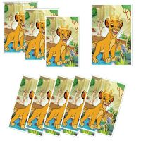 ✲♤♨ New The Lion King Simba Birthday Party Decoration Disposable Gift Bag Loot Candy Bags Tableware Kids Baby Shower Party Supplies