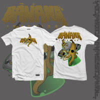 Xtraterrestrial - Alien Shirt - ETQTCo. - Banana Invasion เสื้อยืดลำลองฤดูร้อน S-5XL