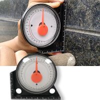 【❂Hot On Sale❂】 qmboboa Junejour เครื่องวัดระดับโปรแทรคเตอร์วัดมุมเอียง Clinometer 1ชิ้นพร้อมเครื่องมือวัด Alas Magnetik