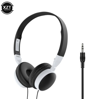Subwoofer Wired Gaming Headset Hifi Sound Quality Foldable Portable 3.5mm Plug Headphones For Pc Game Host All Smartphones